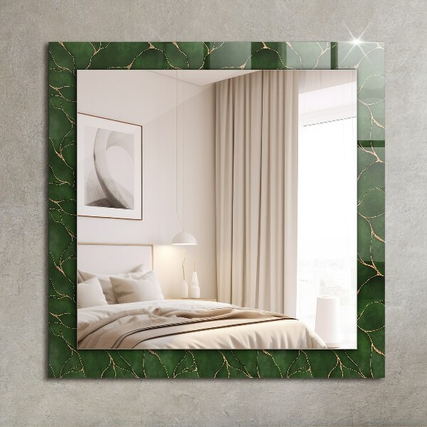 Motif de feuilles vertes