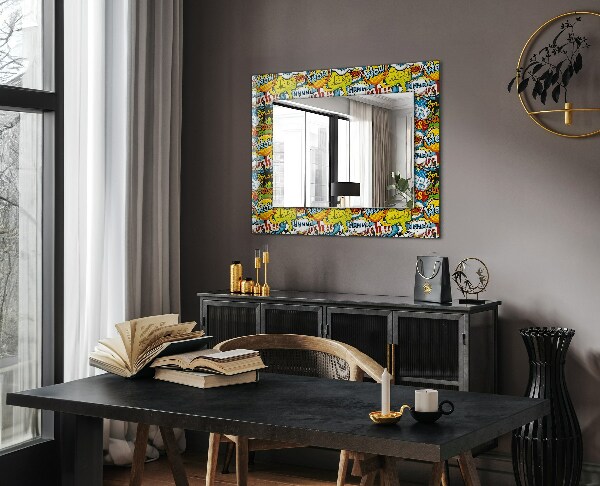 Ballons de bande dessinée colorés