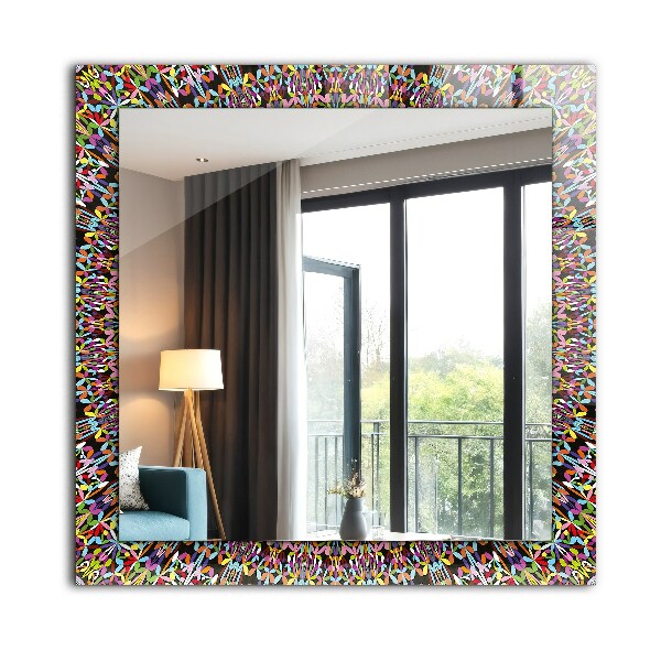 Motif coloré Mandala