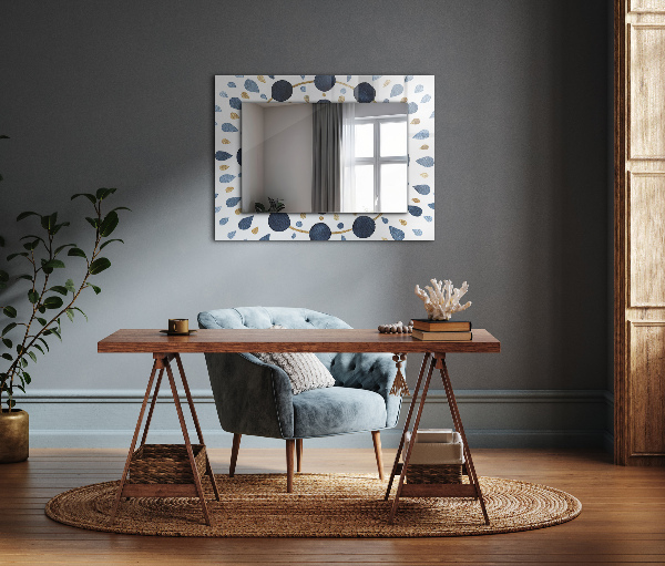 Motif mandala abstrait