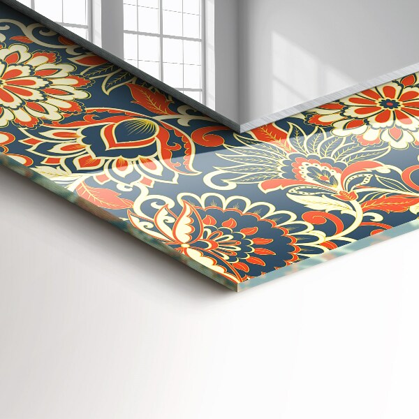 Motif floral en arrière-plan