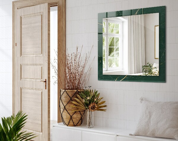 Feuilles vertes et dorées