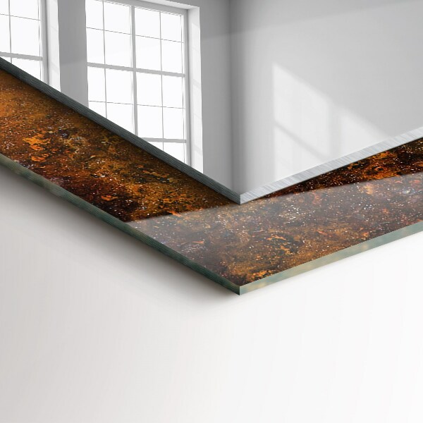 Surface métallique rouillée