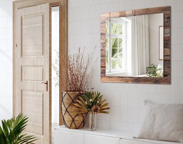 Mur recouvert de bois