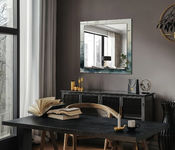 Fleurs feuilles oiseaux