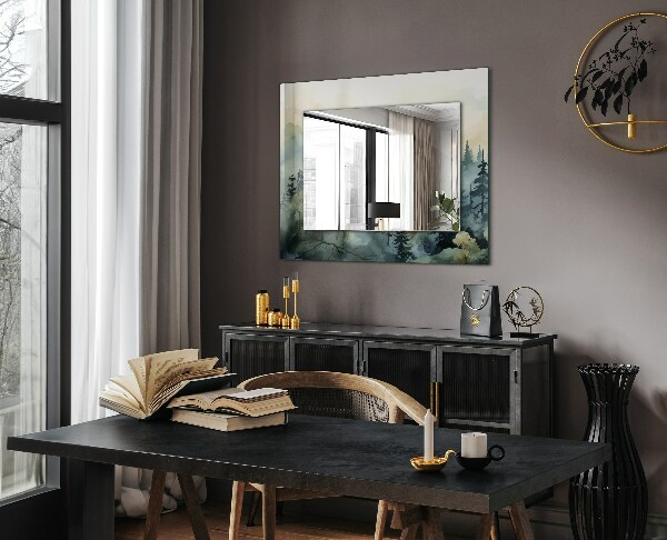 Fleurs feuilles oiseaux