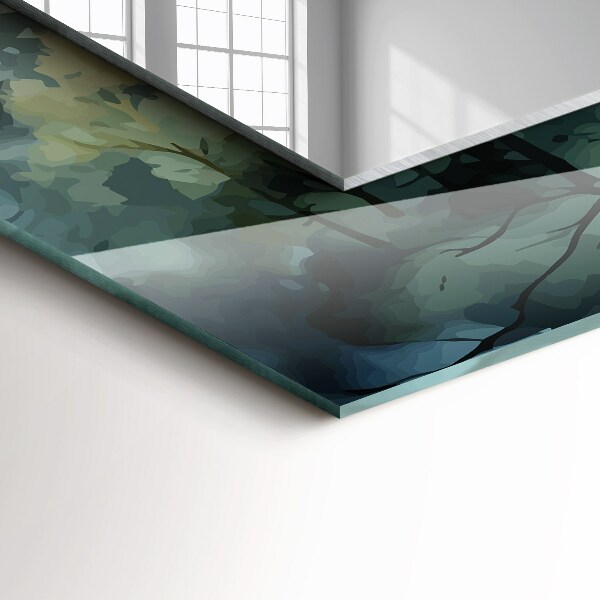 Fleurs feuilles oiseaux