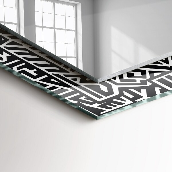 Motif de vague bleue