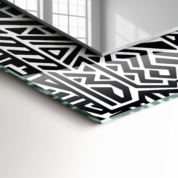 Motif de vague bleue