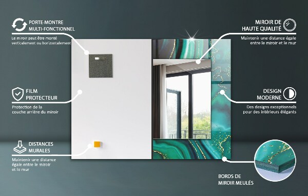 Motifs abstraits en orange