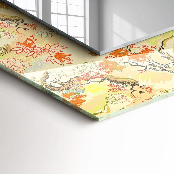 Motif géométrique noir et blanc