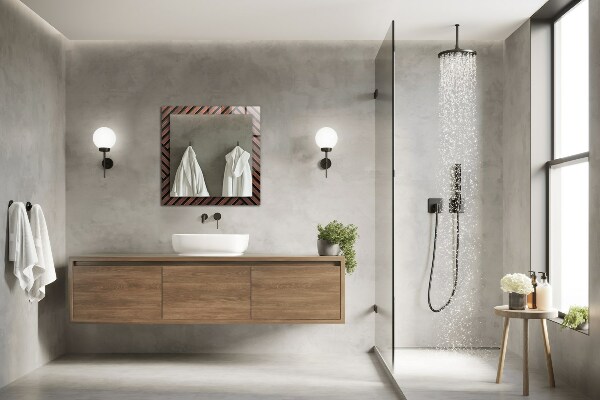 Lignes diagonales en os