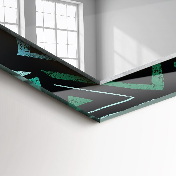 Motifs géométriques en turchese