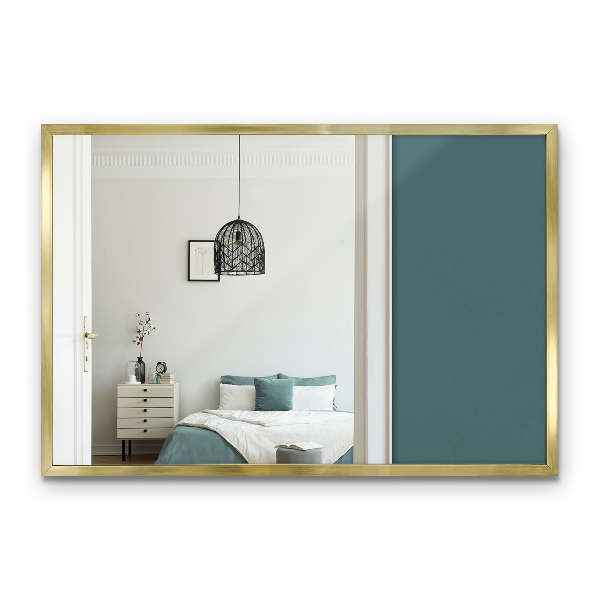 Miroir traditionnel mural à cadre doré 60x40 cm