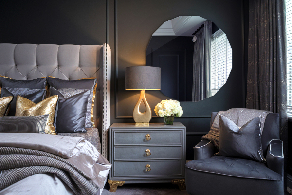 Miroir en forme de polygone esthétique 80x80 cm