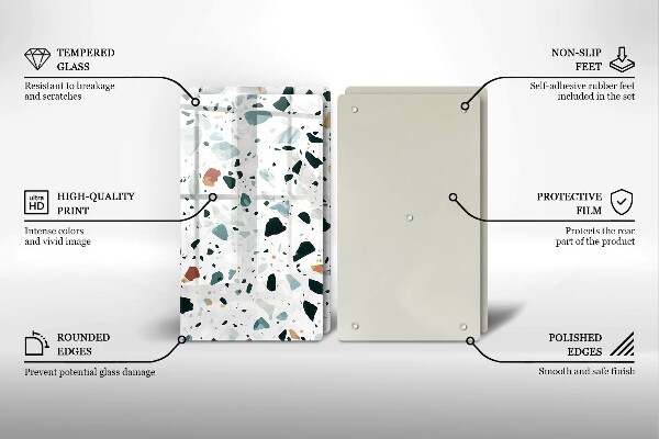 Protection plaque induction Grès clair