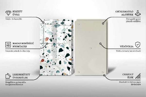 Protection plaque induction Grès clair