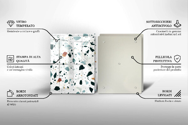 Protection plaque induction Grès clair