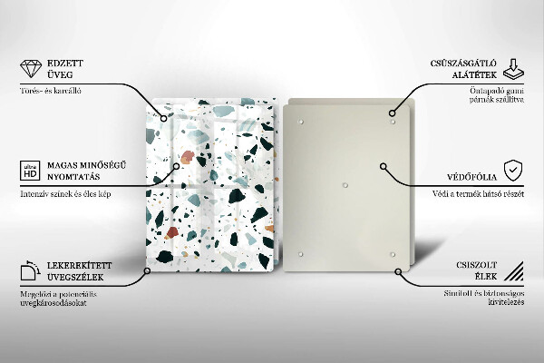 Protection plaque induction Grès clair