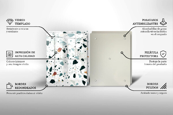 Protection plaque induction Grès clair