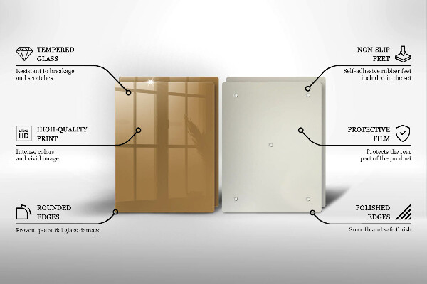 Protection plaque induction Couleur beige