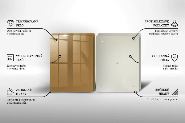 Protection plaque induction Couleur beige