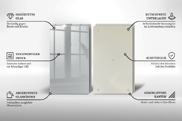 Protection plaque induction Couleur grise