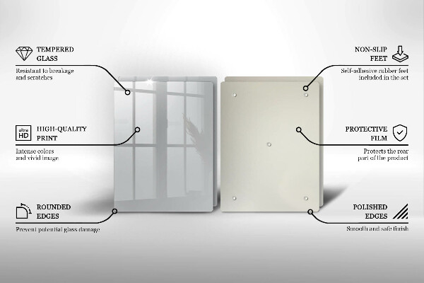 Protection plaque induction Couleur grise