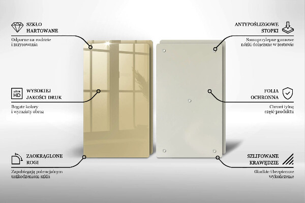 Protection plaque induction Couleur beige