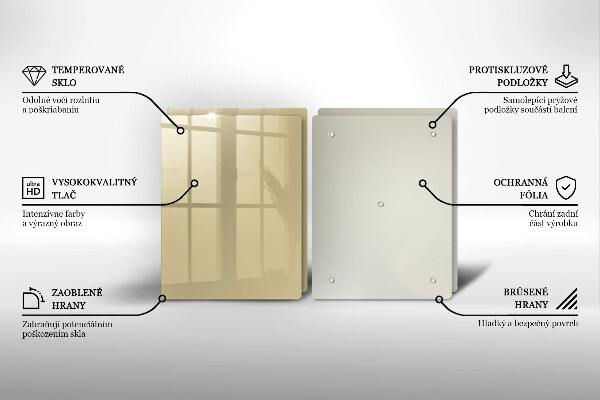 Protection plaque induction Couleur beige