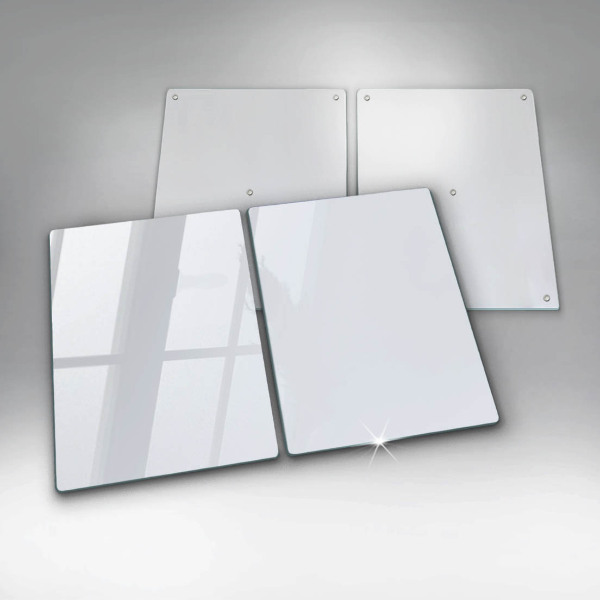 Protection plaque induction couleur blanche