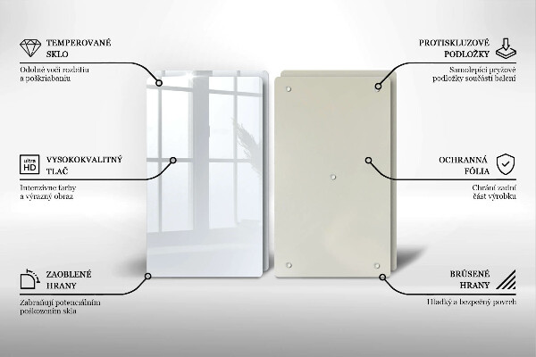 Protection plaque induction couleur blanche