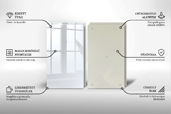 Protection plaque induction couleur blanche