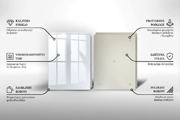Protection plaque induction couleur blanche