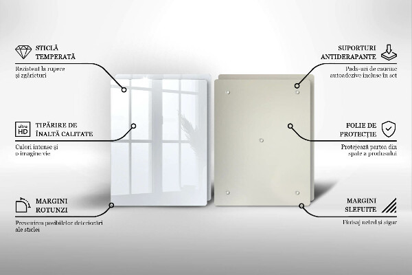 Protection plaque induction couleur blanche