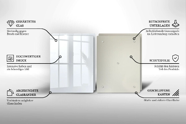 Protection plaque induction couleur blanche