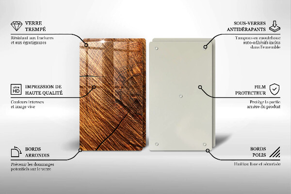Cache plaque de cuisson Structure bois