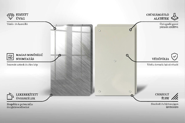 Cache plaque de cuisson Fond de texture métallique