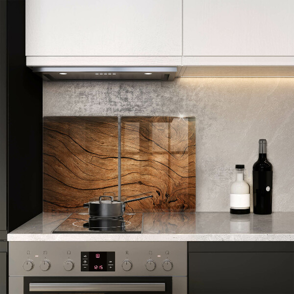 Protection plaque induction Texture de planche de bois