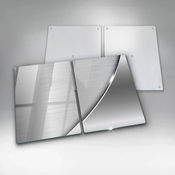 Cache plaque de cuisson Formes métalliques