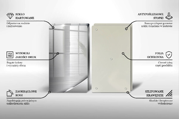 Cache plaque de cuisson Formes métalliques