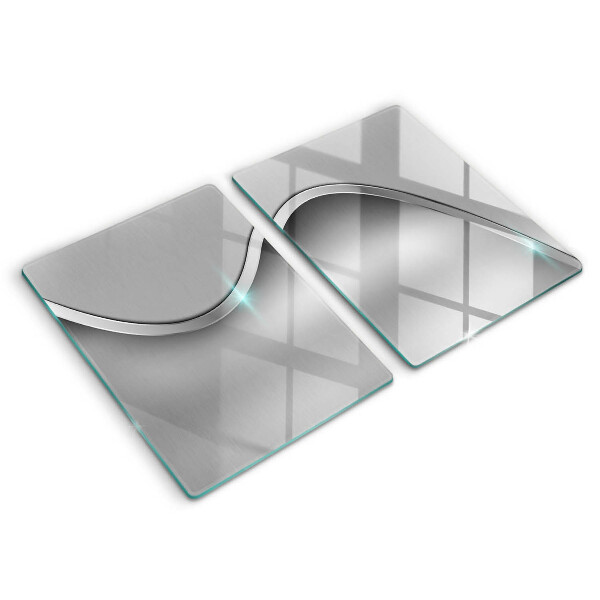 Protection plaque induction Abstraction du métal