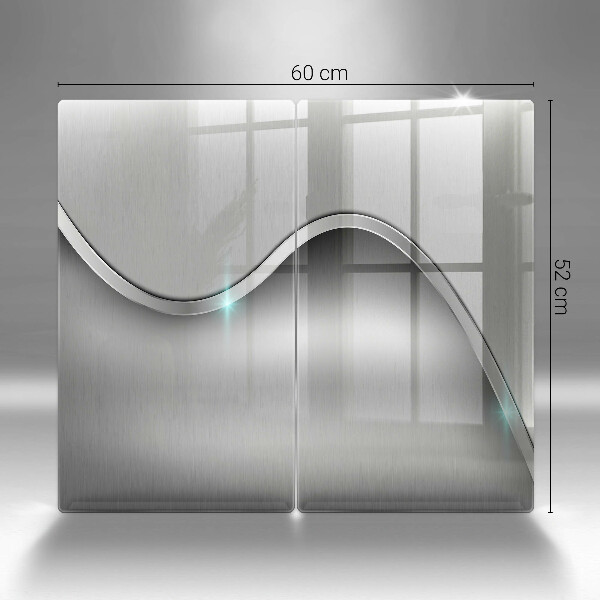 Protection plaque induction Abstraction du métal