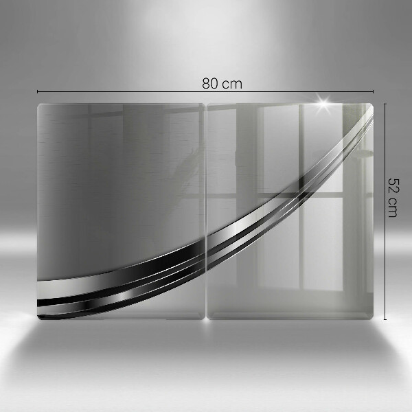 Protection plaque induction Abstraction du métal