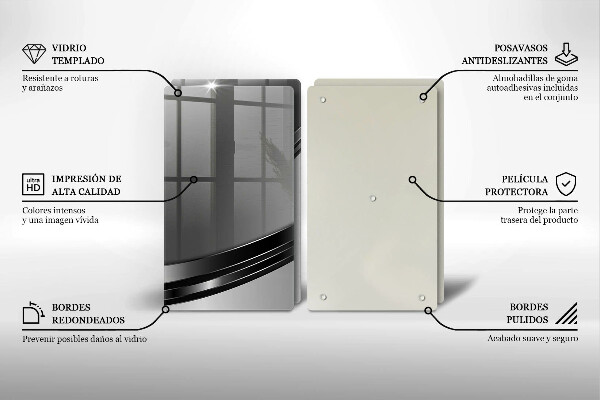 Protection plaque induction Abstraction du métal