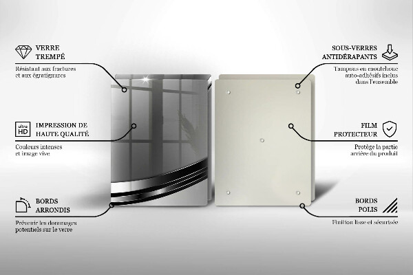 Protection plaque induction Abstraction du métal