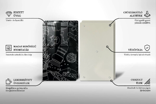 Cache plaque de cuisson Accessoires de cuisine