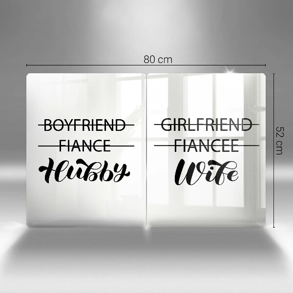 Protection plaque induction Inscription phrase motif