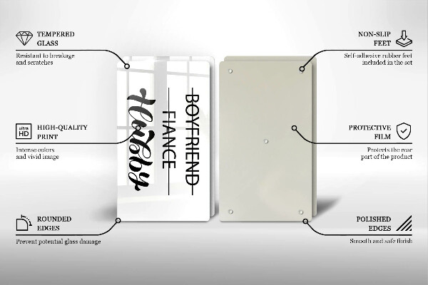 Protection plaque induction Inscription phrase motif