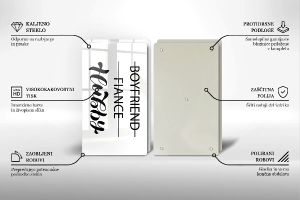 Protection plaque induction Inscription phrase motif